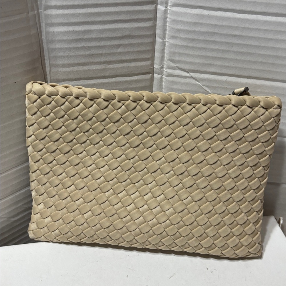 Naghedi Cream Women's clutch. NWOT